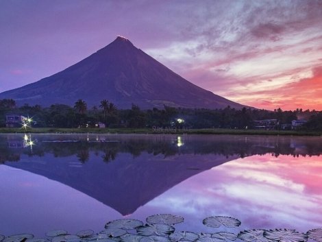 Mayon Volcano Stratovolcano