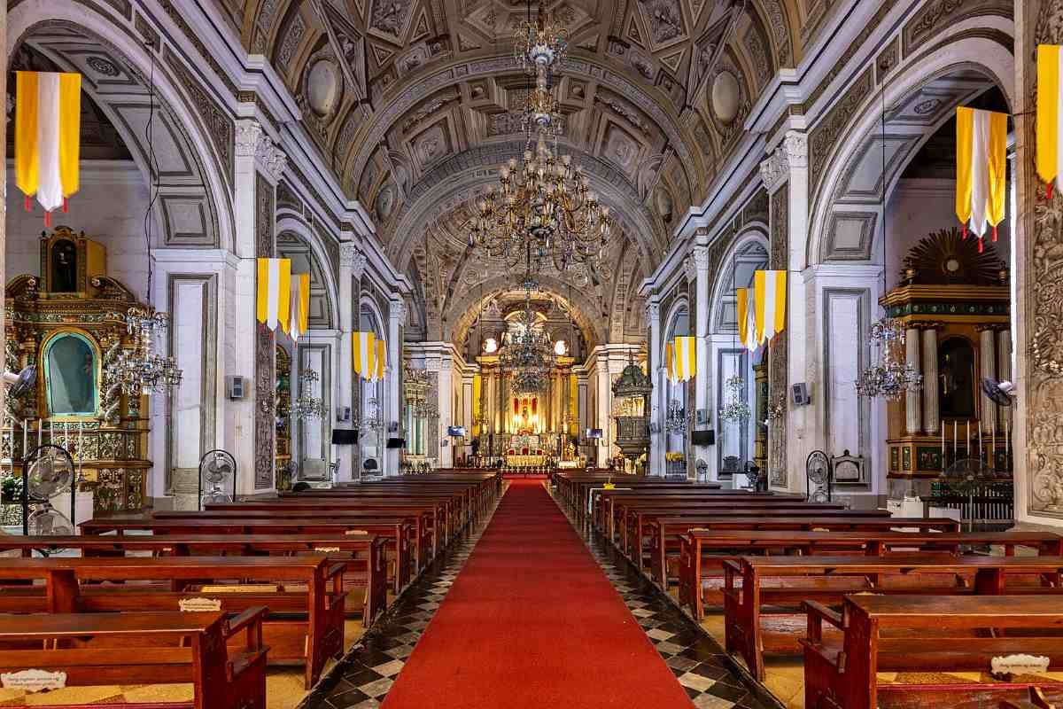 San Agustin Church Interior