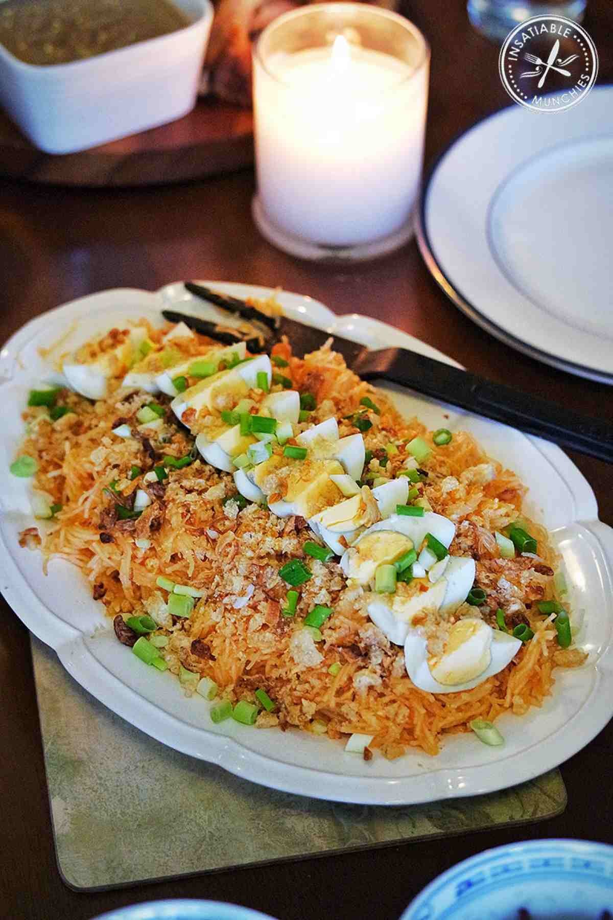 Filipino Pancit Luglug